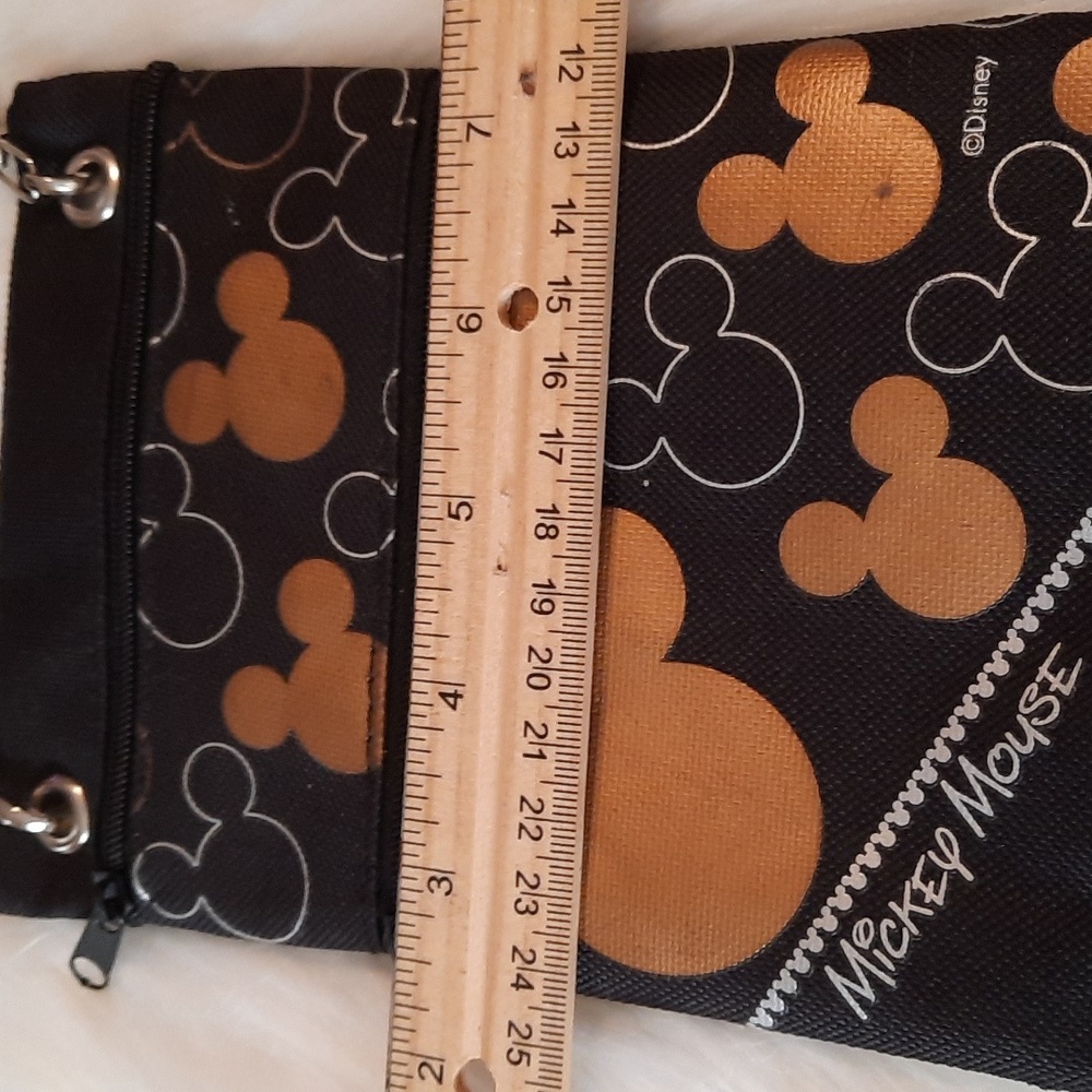 Disney Mickey mouse golden outline crossbody bag - Picture 5 of 5